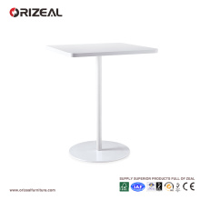 Orizeal Barato Simples Quadrado Branco Mesa De Café (OZ-OTB001)